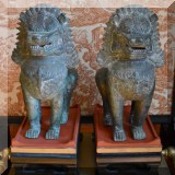 D09. Thai temple guardian lions.